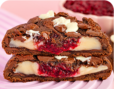 Cookie recheado sabor Franuí