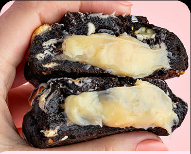 Cookie recheado sabor Oreo